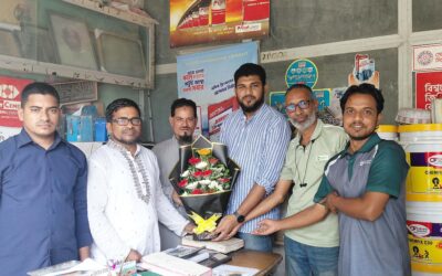 রুবি সিমেন্ট সর্বোচ্চ বিক্রেতা পুরুষ্কার মোটরসাইকেল পেলেন মেসার্স এ বি ট্রেডিং
