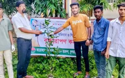 ফুলছড়িতে ছাত্রদলের উদ্যোগে পরিচ্ছন্নতা অভিযান ও বৃক্ষরোপণ