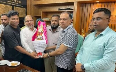 কুলিয়ারচরে উন্নয়নমূলক কাজের উদ্বোধনসহ কৃতি শিক্ষার্থীদের মাঝে পুরস্কার বিতরণ করেন প্রতিমন্ত্রী শরীফুল আলম