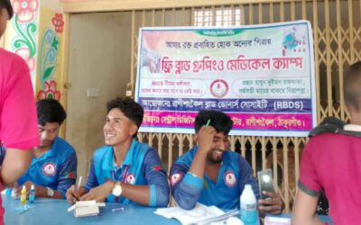 রাণীশংকৈল ব্লাড ডোনার্স সোসাইটির আয়োজনে ফ্রি ব্লাড গ্রুপিং ও মেডিকেল ক্যাম্প অনুষ্ঠিত