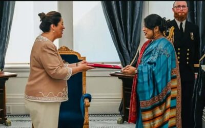 কবিতায় বাংলাদেশ-নিউজিল্যান্ডের বন্ধুত্বের বার্তা দিলেন সামিনা নাজ