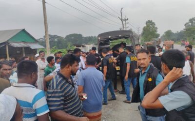 কুলিয়ারচরে র‍্যাবের অভিযানে ৪০ কেজি গাঁজাসহ আটক-১; ছবি ও ভিডিও ধারনে সাংবাদিকদের বাধা