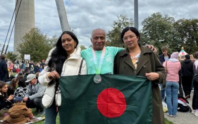 জার্মানির মিউনিখে রেকর্ড ১৪৫তম আন্তর্জাতিক ম্যারাথনে অংশ নিলেন শিব শংকর।