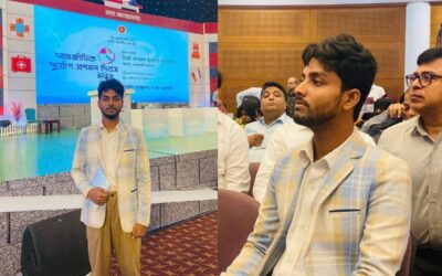 Enzamamul Hoqe Partho Leads 120 Volunteers at Disaster Risk Reduction Day in Dhaka